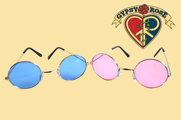 John Lennon Colored Sunglasses