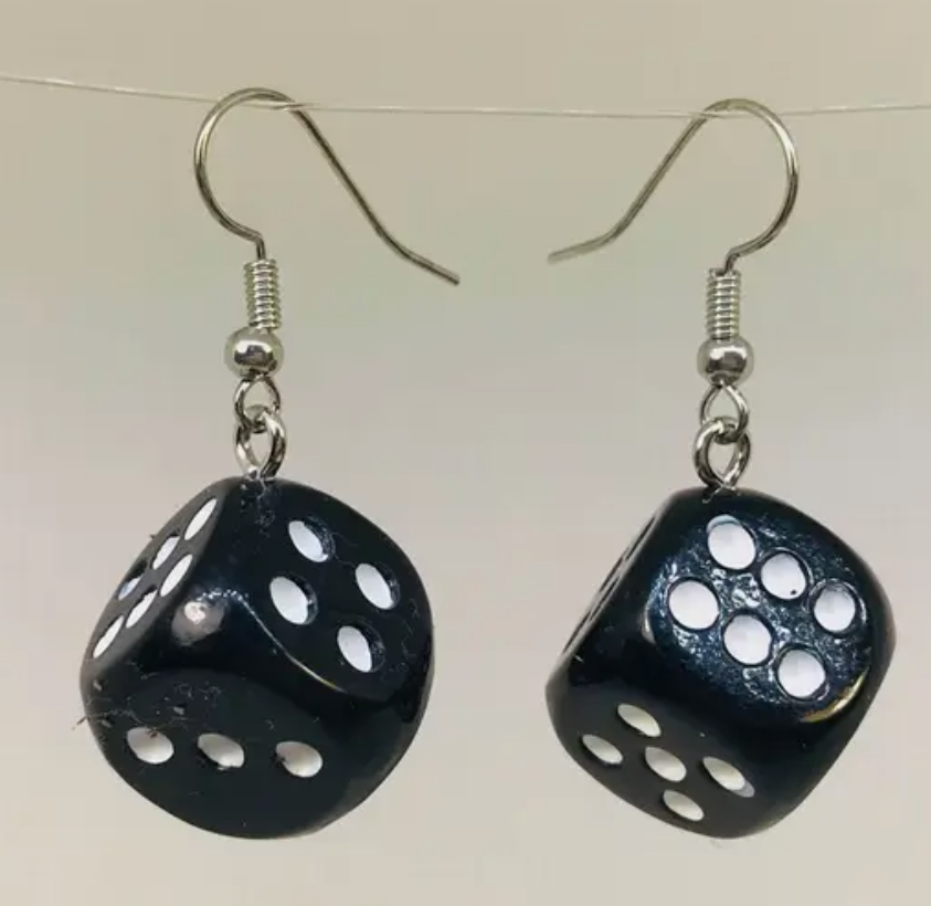 Dice Earrings