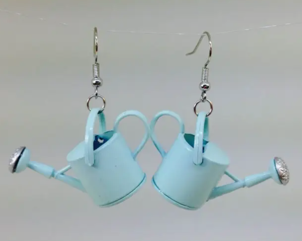 Watering Can Earrings