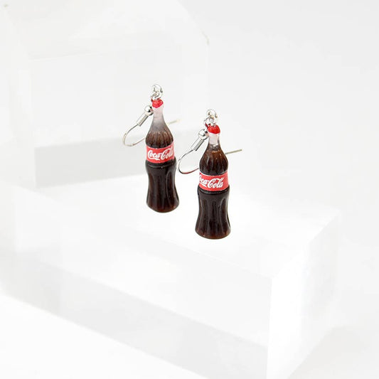 Coca-Cola Bottle Earrings