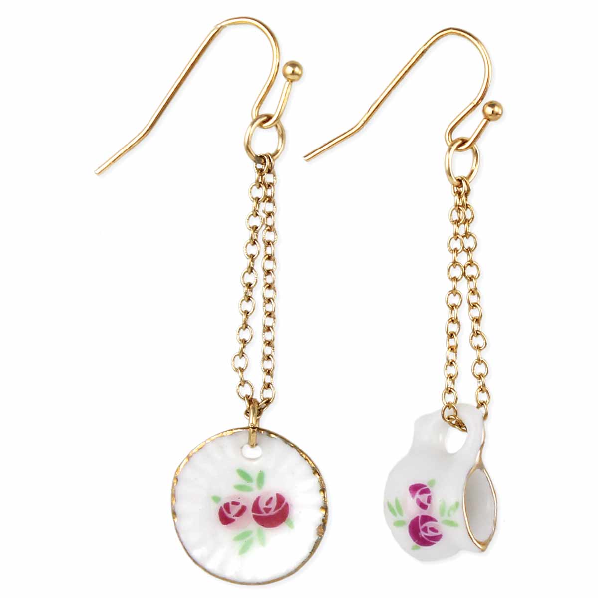 Tea Set Earrings