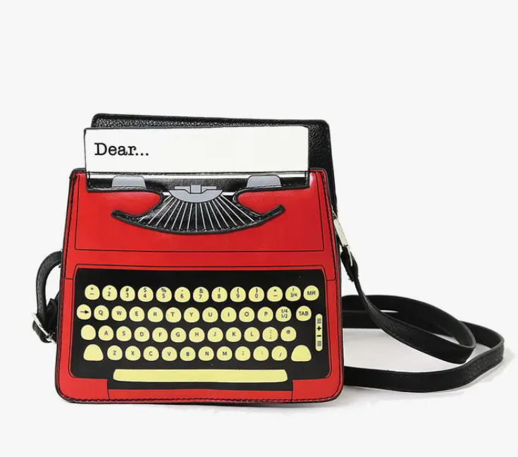 Typewriter Purse Front