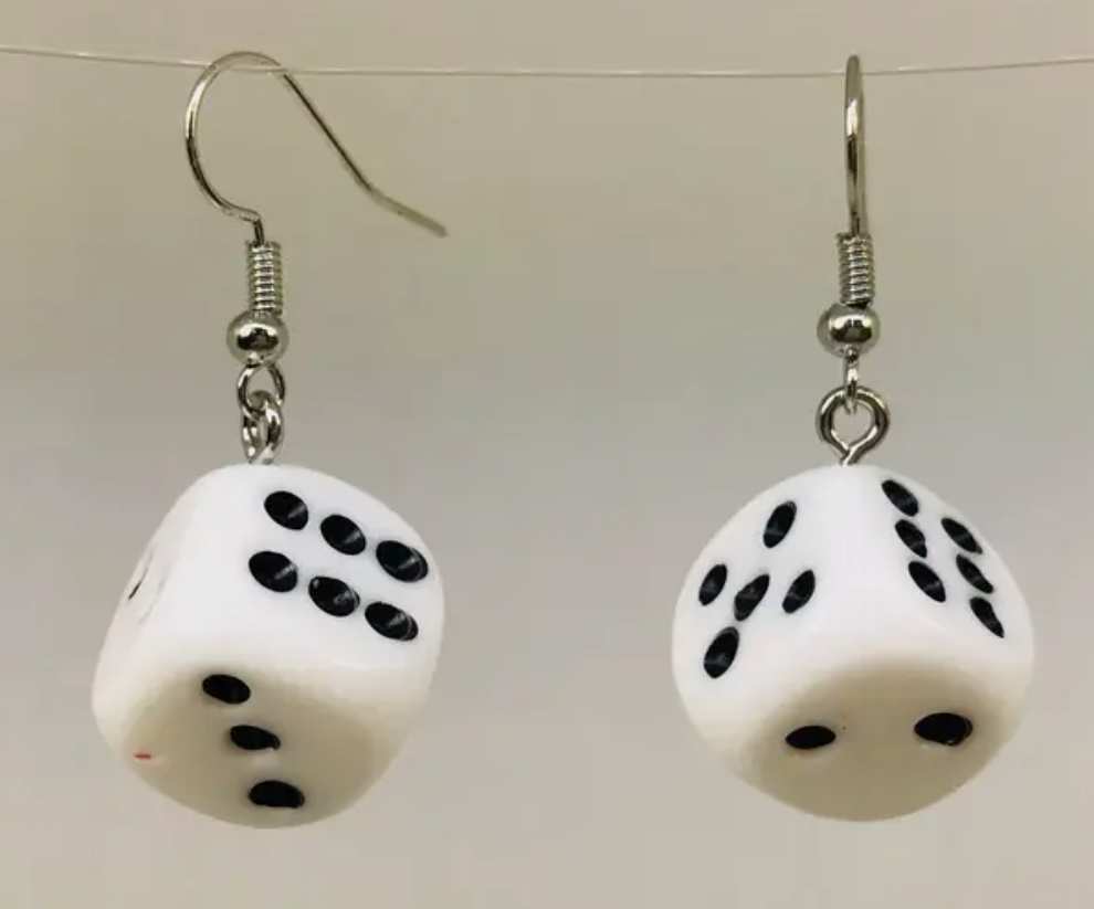 Dice Earrings